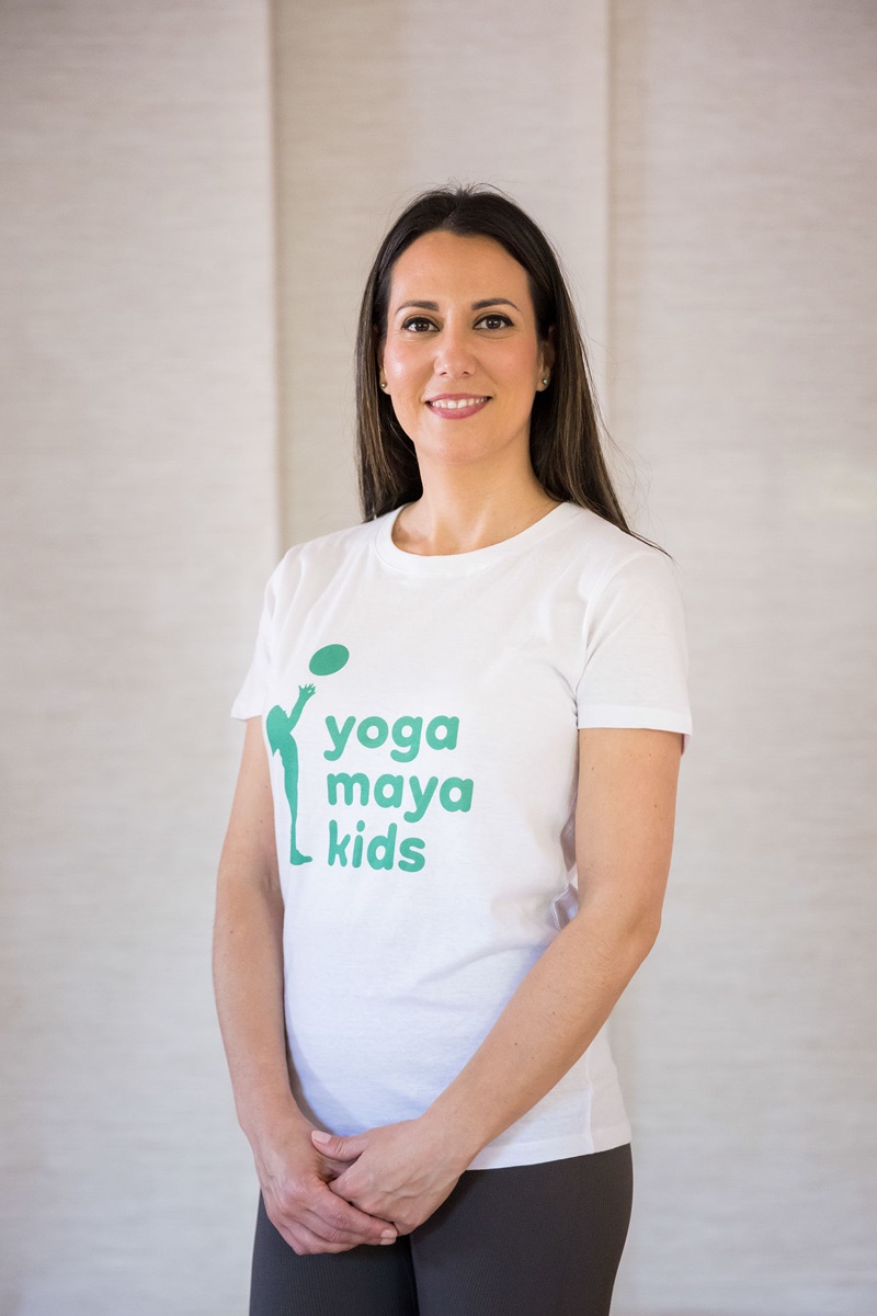 María Nicolás, creadora de Yoga Maya Kids